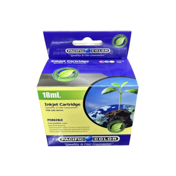 TINTA COMPATIBLE HP 662XL COLOR PACIFIC COLOR 18ML