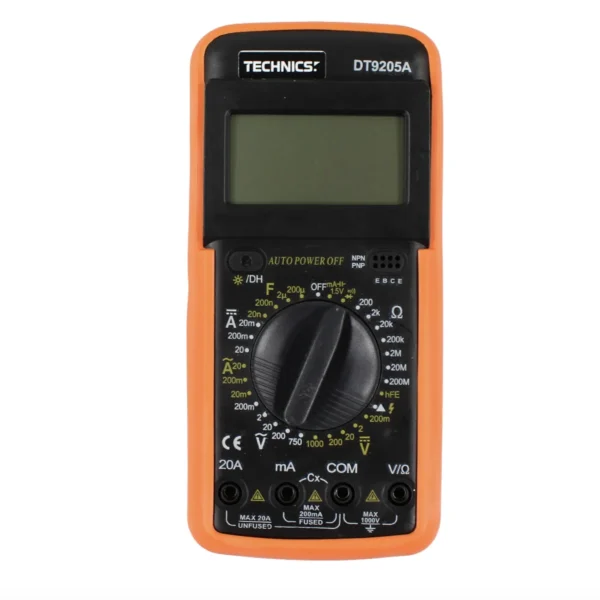 MULTITESTER DIGITAL TECHNICS TEC0001
